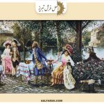 تابلو فرش دستباف عصر ونیز