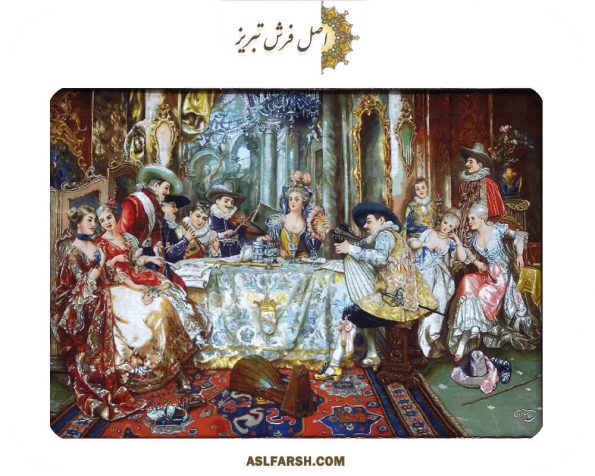 تابلو فرش تالار موسیقی