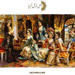 تابلو فرش دستباف شاعر جوان جدید