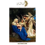 تابلو فرش دستباف آواز ملائک