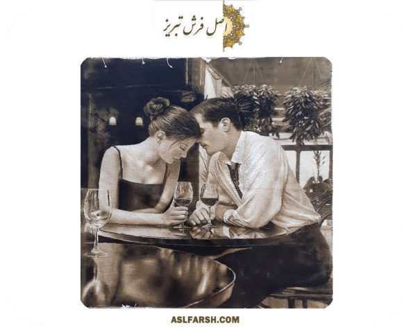 تابلو فرش دستباف سر قرار