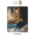 تابلو فرش دختر فانوس