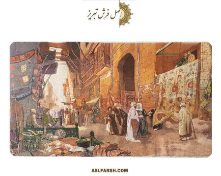 تابلو فرش بازار اورشلیم