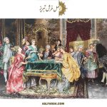 تابلو فرش پاسور باز