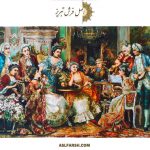 تابلو فرش دستباف پیانوزن