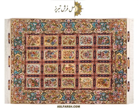 فرش دستباف سه متری گلستان کد 5023