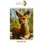 تابلو فرش دستباف آهو